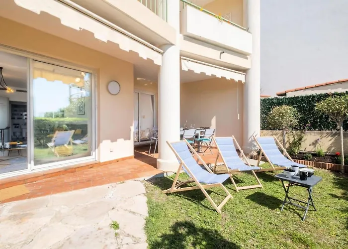 Rare ! Superbe 3 Pieces Avec Jardin Face A La - Rare ! Superbe 3 Pieces Avec Jardin Face A La Mae-2143 Cannes